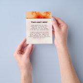 Fire Web - Fractal Art Flyer (Hand)