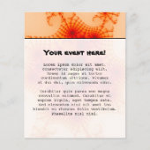 Fire Web - Fractal Art Flyer (Voorkant)