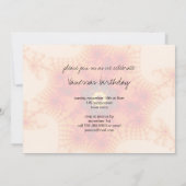 Fire Web - Fractal Art Kaart (Achterkant)