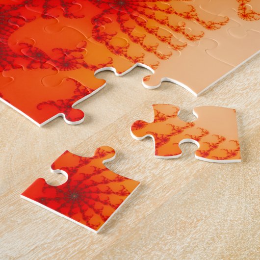Fire Web - Fractal Art Legpuzzel (Zijkant)