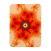 Fire Web - Fractal Art Magneet (Verticaal)