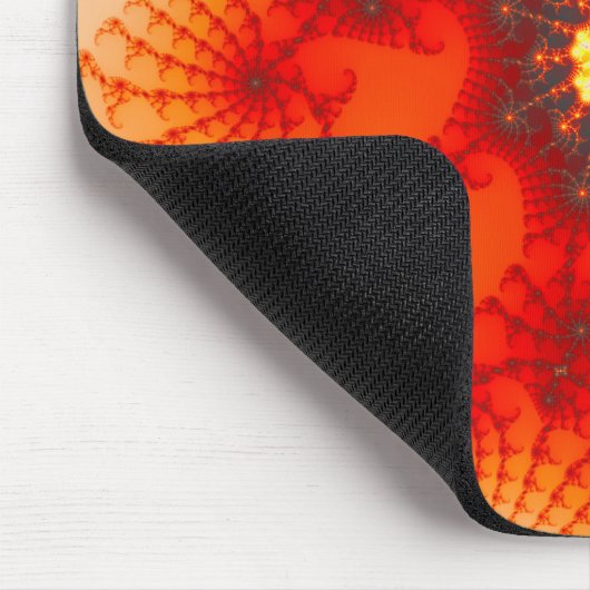 Fire Web - Fractal Art Muismat (Hoek)