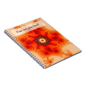Fire Web - Fractal Art Notitieboek (Rechterzijde)