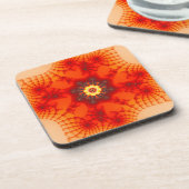 Fire Web - Fractal Art Onderzetter (Linkerzijde)