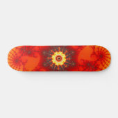 Fire Web - Fractal Art Skateboard (Horizontaal)