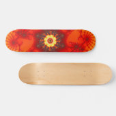Fire Web - Fractal Art Skateboard (Horizontaal)