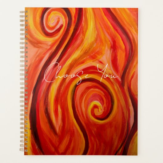 "Fire Within" Planner (Voorkant)