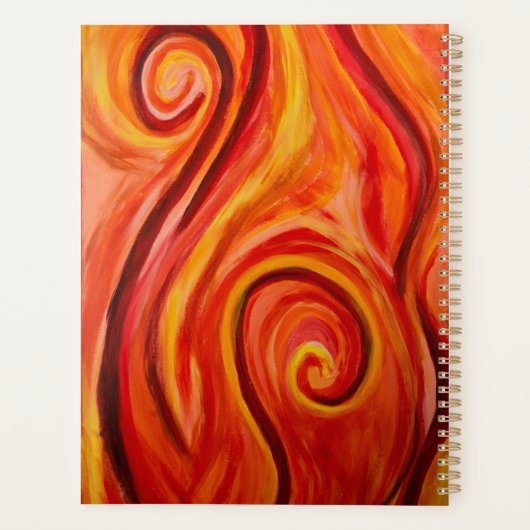 "Fire Within" Planner (Achterkant)
