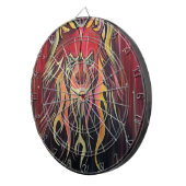 Fire Wolf Dartbord (Voorkant Rechts)