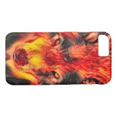 Fire Wolf Djinn Fantasy Art Apple iPhone 7 Hoesje (Achterkant (Horizontaal))