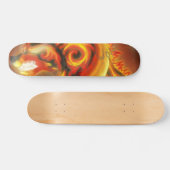 Fire Wolf Skateboard (Horizontaal)