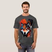 Fire Wolf T-shirt (Voorkant volledig)