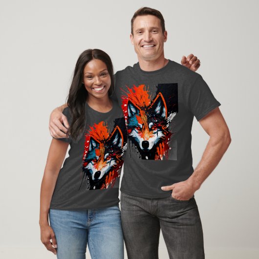 Fire Wolf T-shirt (Unisex)