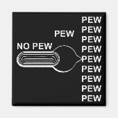 Firearm Selector Switch Pew Pew # Magneet (Voorkant)