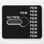 Firearm Selector Switch Pew Pew # Muismat (Voorkant)