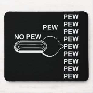 Firearm Selector Switch Pew Pew # Muismat