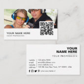 FIrearms Instructor QR-code Visitekaartje (Voorkant / Achterkant)