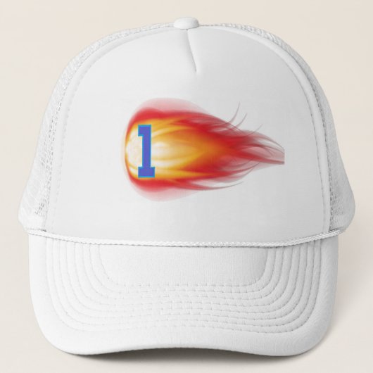 Fireball #1 Trucker Hat Pet (Voorkant)