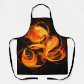 Fireball Abstract Art Apron Schort (Voorkant)