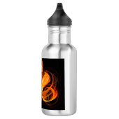 Fireball Abstract Art-fles Waterfles (Rechts)