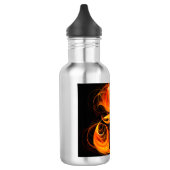 Fireball Abstract Art-fles Waterfles (Links)