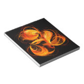 Fireball Abstract Art-laptop Notitieblok (Schuin)