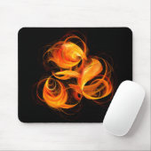 Fireball Abstract Art Mousepad Muismat (Met muis)