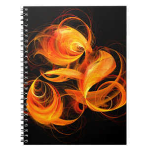 Fireball Abstract Art Notitieboek