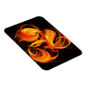 Fireball Abstract Art Premium Magnet Magneet (Rechterzijde)