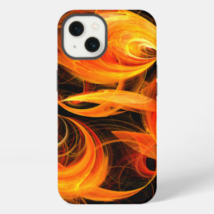 Fireball Abstracte Kunst iPhone 13 Hoesje