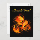 Fireball bedankt Briefkaart (Voorkant / Achterkant)