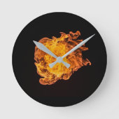 Fireball Clock Ronde Klok (Voorkant)