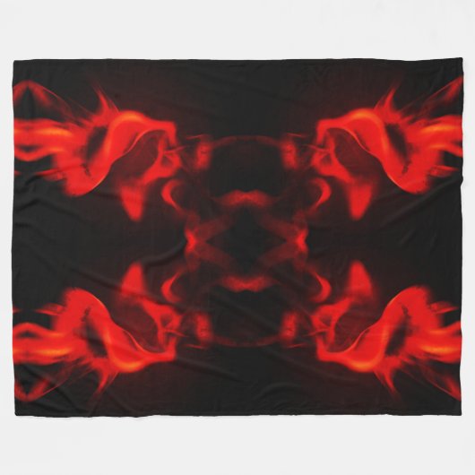 Fireball Fleece Deken (Voorkant (Horizontaal))
