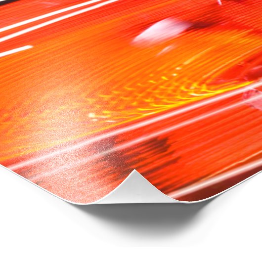 Fireball Foto Afdruk (Hoek)