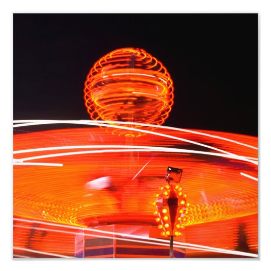 Fireball Foto Afdruk (Voorkant)