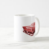 Fireball fury 1956 Plymouth tail fins Koffiemok (Voorkant rechts)