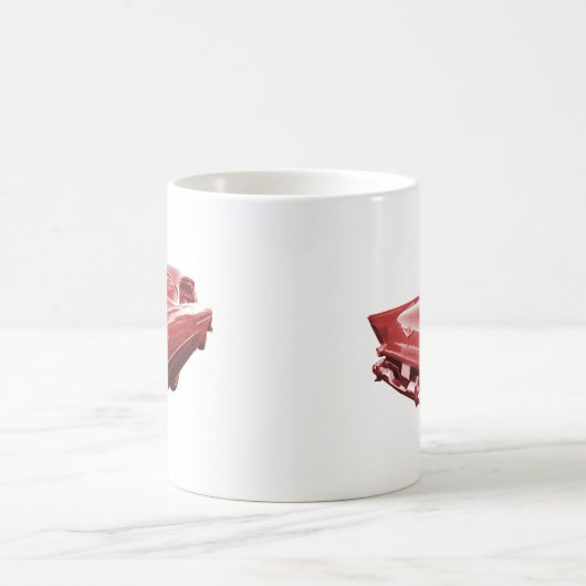 Fireball fury 1956 Plymouth tail fins Koffiemok (Center)