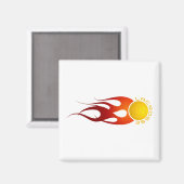 Fireball Magneet (Voorkant / Achterkant)