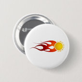 Fireball Ronde Button 5,7 Cm (Voorkant /achterkant)