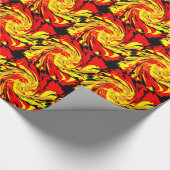 Fireball Spiral Cadeaupapier (Hoek)