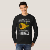 Fireballs Wizard Sorcerer T-shirt (Voorkant volledig)