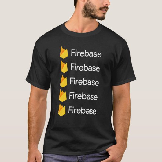 Firebase software en applicatie programmering PL T-shirt (Voorkant)
