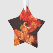 Firebird Abstract Art AcrylStar dansen Ornament (voorkant)