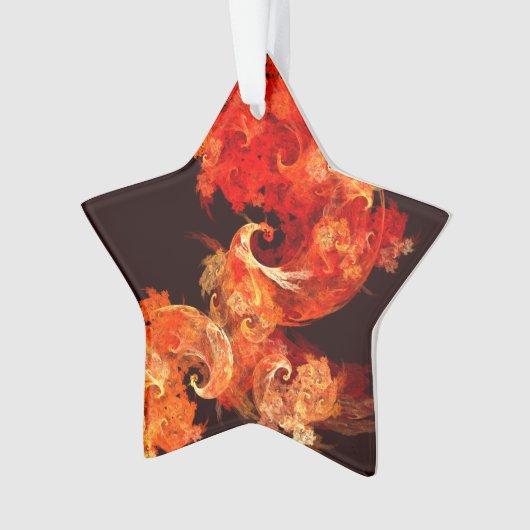 Firebird Abstract Art AcrylStar dansen Ornament (voorkant)