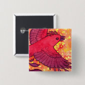 Firebird Button (Voorkant /achterkant)