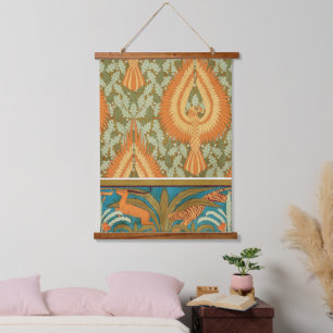 Firebird Eagle Antelope Tiger Natuur kunst Hangend Wandkleed