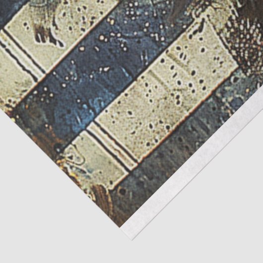 Firebird Eagle USA Vlag Decoupage Tissuepapier (Detail)