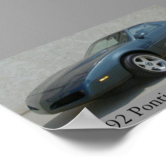 Firebird Firehawk Poster (Hoek)