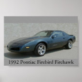 Firebird Firehawk Poster (Voorkant)