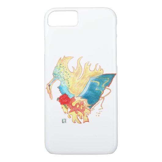 Firebird Risen Iphone Case SE (Achterkant)